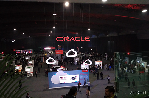 Evento Cloud World Oracle en Ciudad de México